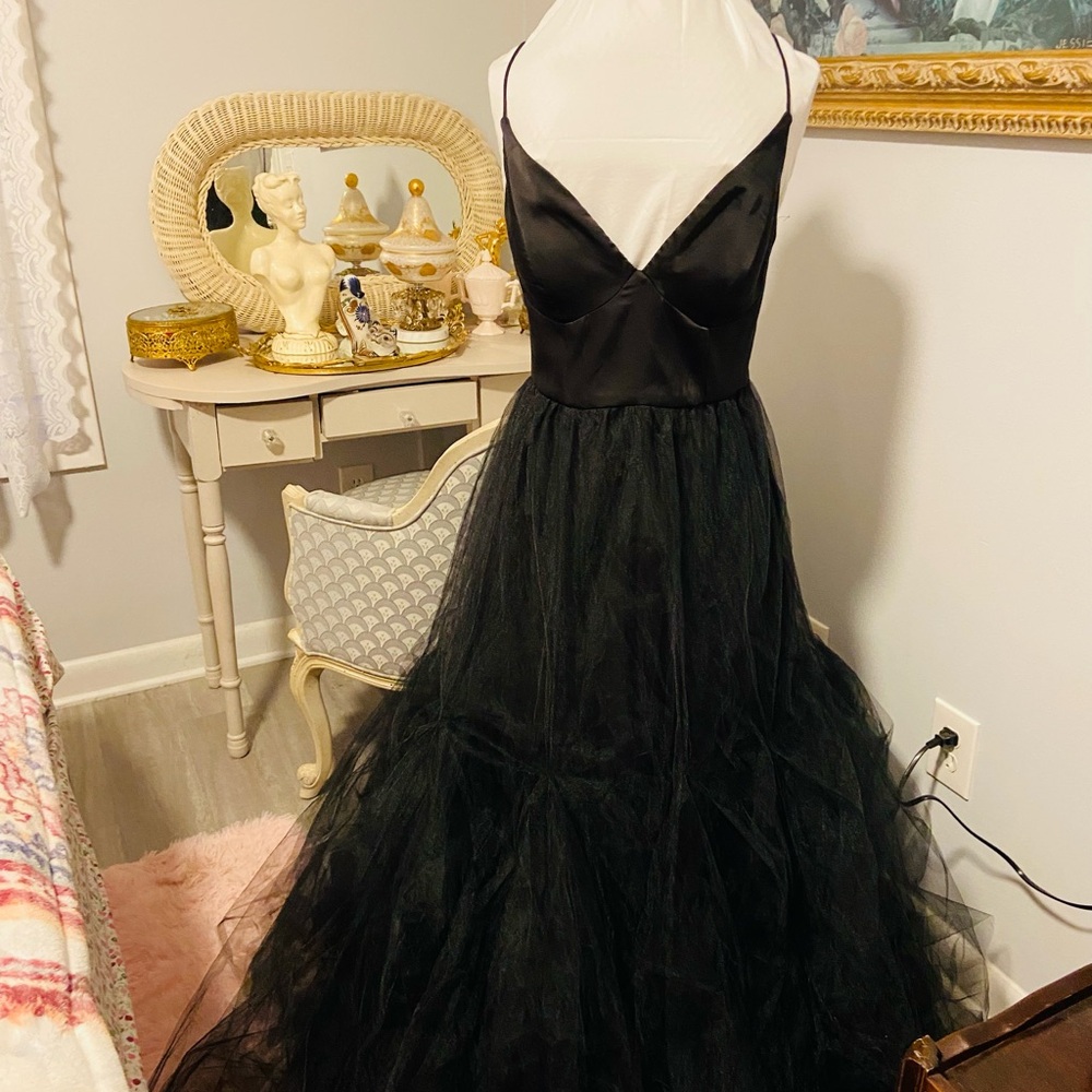 Stunning Hutch Lucia A- Line Black Dress New With Tags